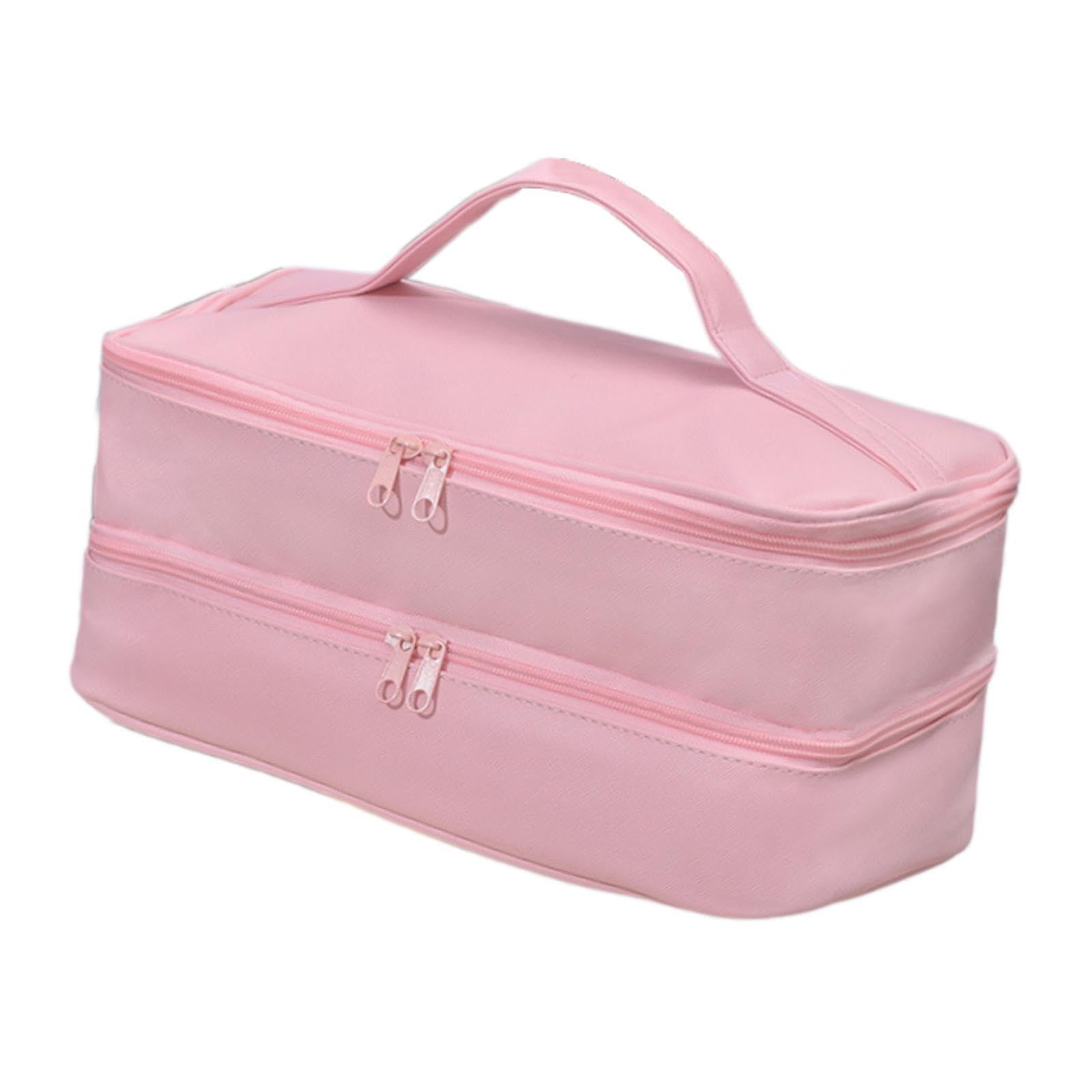 CALANDIS™ Hair Dryer Bag Portable for Adults Organizer for Bathroom Home Business Trip Pink | Hair Dryers | Hair Care & Styling-picture-20
