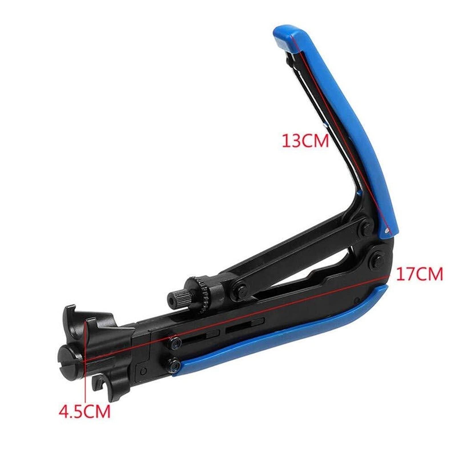 Pelacables, Pinzas, RG7 RG6 RG11 Herramienta de compresión F Conector Cable Coaxial Crimper Pelacables Alicates