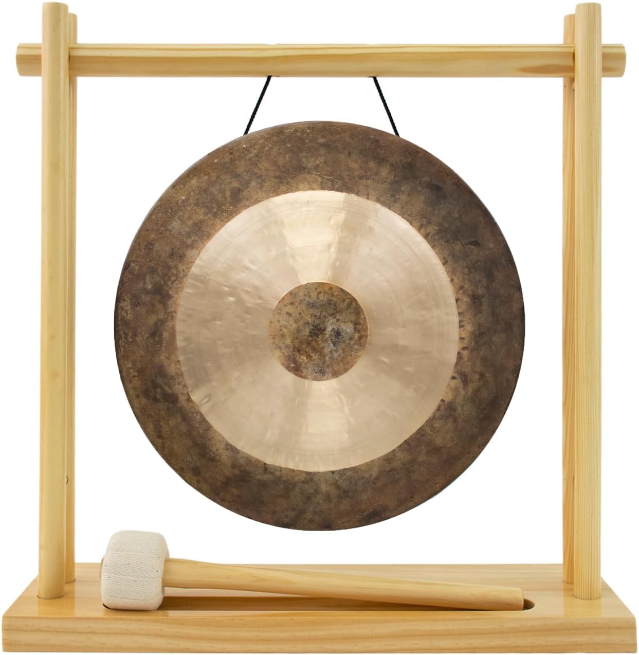 8" to 10" Gongs on My Little Pagoda Gong Stand 10
