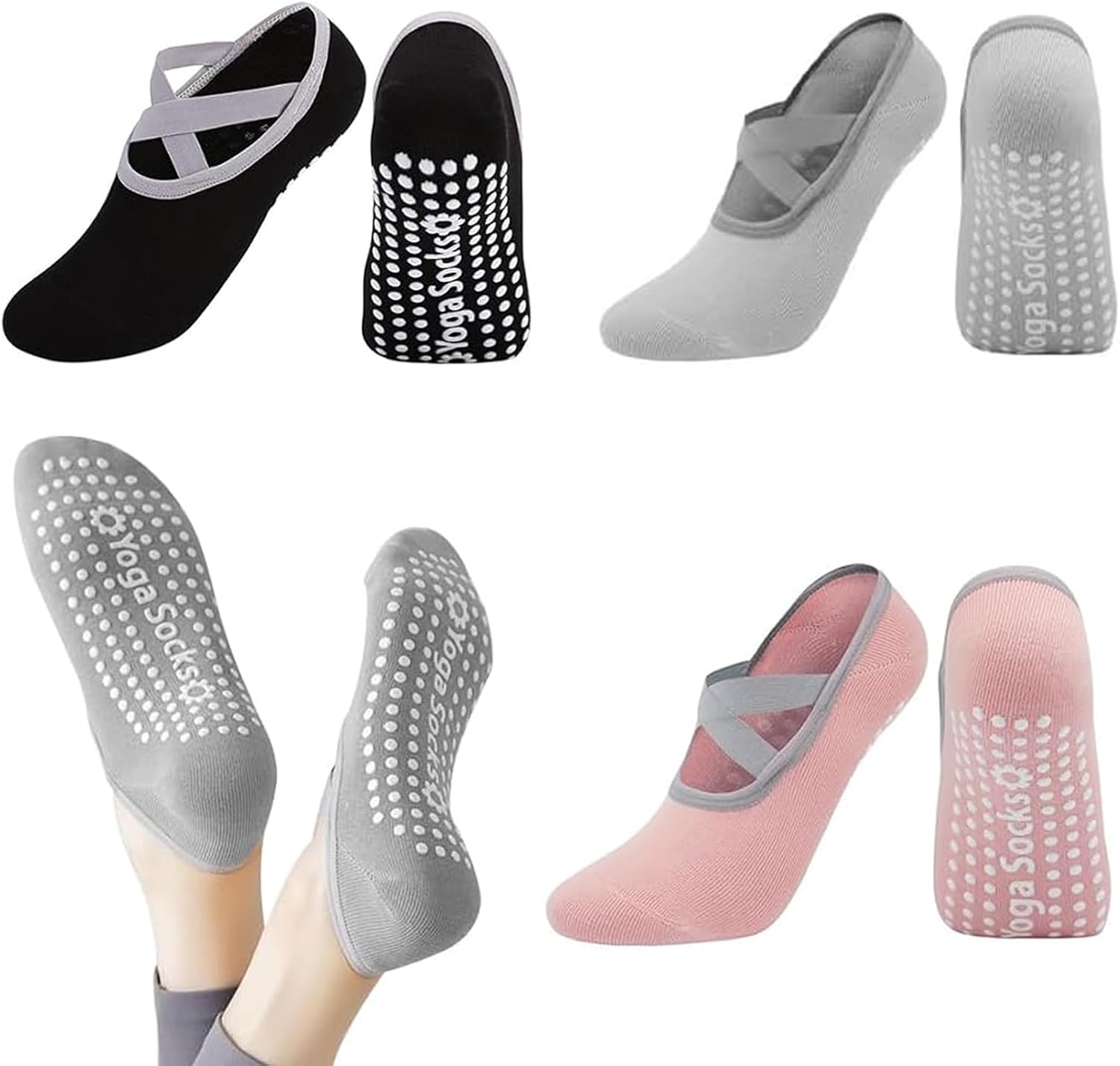 3 Pares Calcetines Pilates Yoga para Mujeres Niñas,Calcetines Yoga Mujer,Calcetines Antideslizantes Calcetine De Agarre medias,Calcetines Yoga,Low Top Calcetine Deportivos 3 Pares Calcetines Pilates Yoga para Mujeres Niñas,Calcetines Yoga Mujer,Calcetines Antideslizantes Calcetine De Agarre medias,Calcetines Yoga,Low Top Calcetine Deportivos