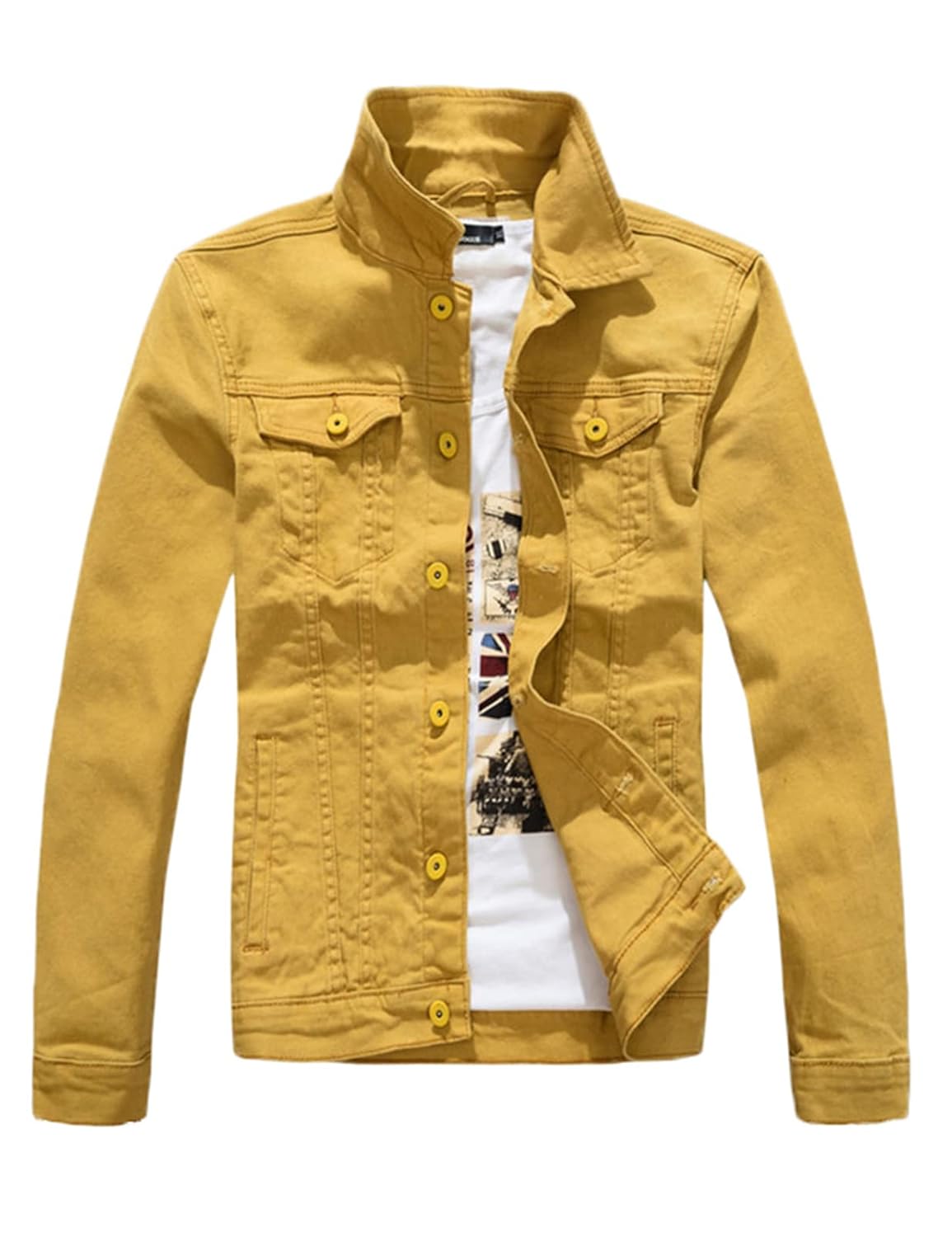 Jaqueta jeans masculina clássica slim fit para motociclista em promoção! Veja a oferta e mais achadinhos de Jaquetas & Casacos 7 Hoje é o melhor dia para comprar Jaqueta jeans masculina clássica slim fit para motociclista com aquele preço maroto! Promoção! Aproveite a oferta! 7