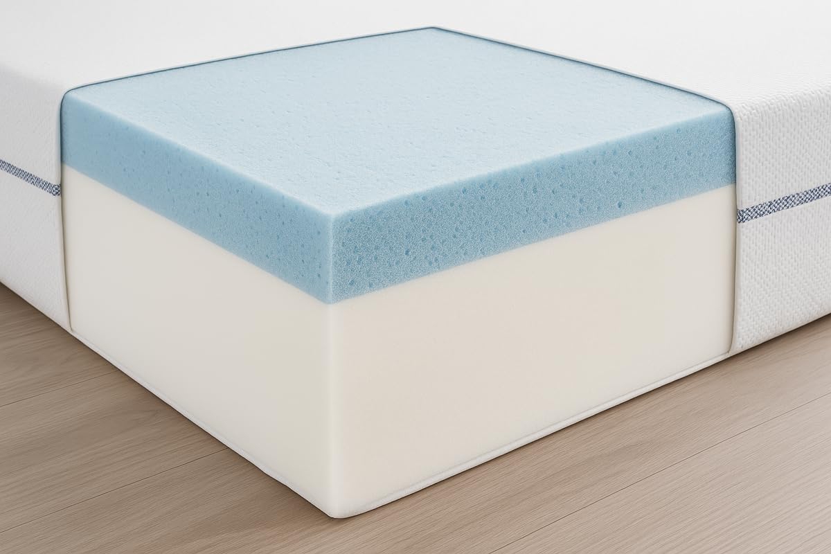 MICAMAMELLAMA Colchon 135x190 Vibe Life Viscoelastico | Alta Densidad | Confort y Adaptabilidad | Firmeza Media | Altura 28cm | Fabricado en España | Hipoalergénico | colchones 135x190
