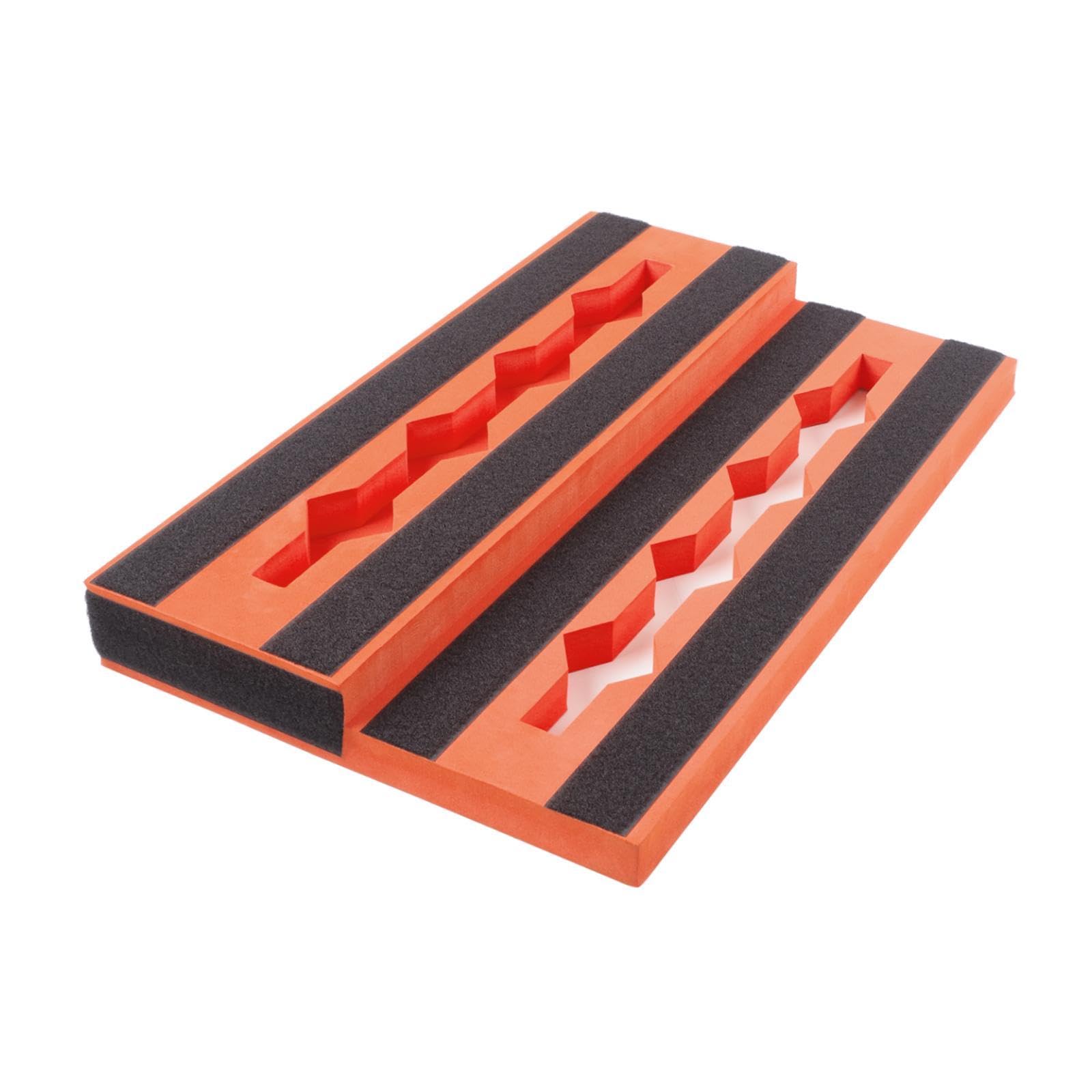 DYNWAVE EVA Guitar Effect Pedal Board Guitar Accessory Lightweight Large Capacity Space Saving Effect Pedalboard for Performance Show