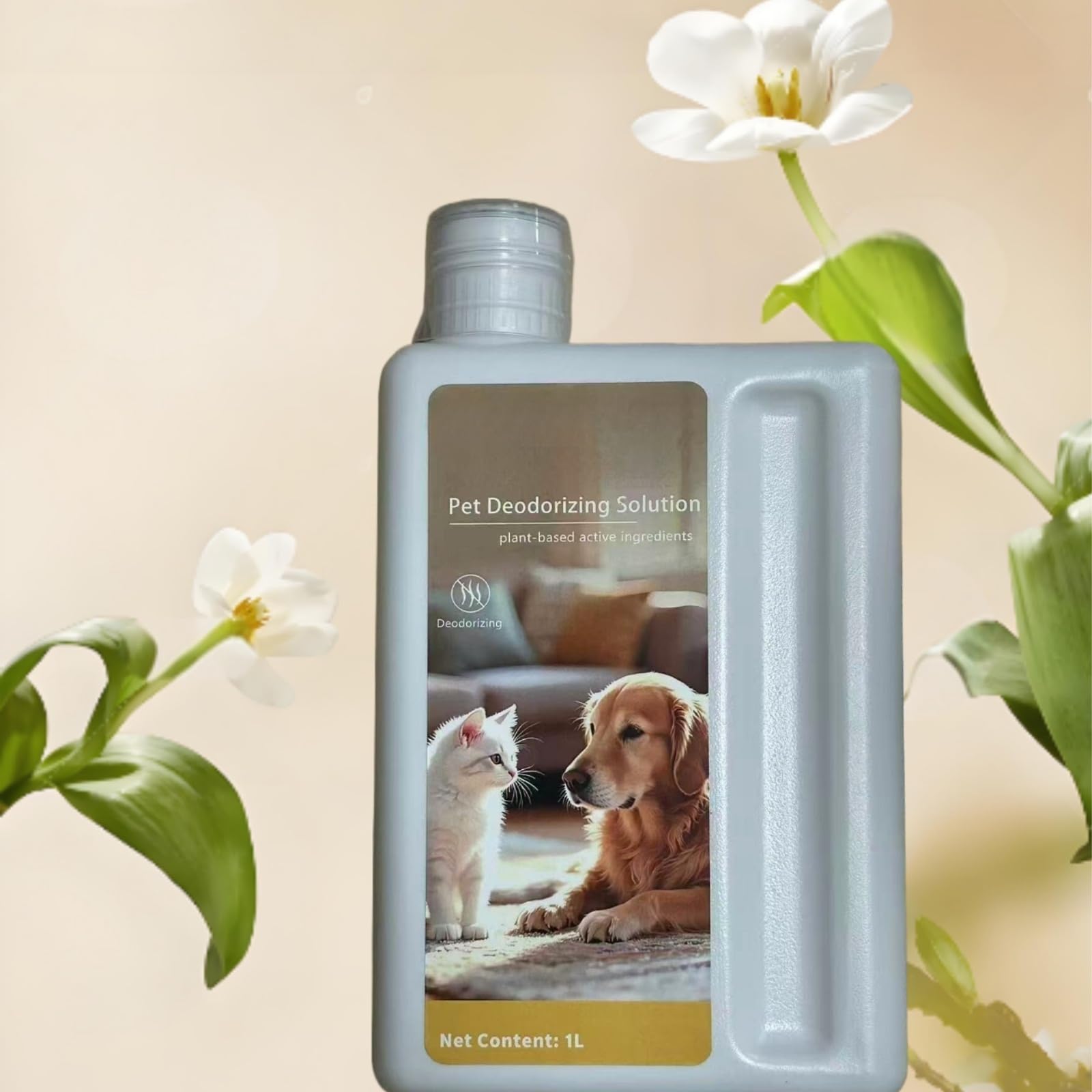 Solución de limpieza eliminadora de olores de mascotas, 1000ML (33,82 Fl oz). Compatible para Dreame. Accesorios para aspiradoras, accesorios para fregadoras de pisos(2pack)