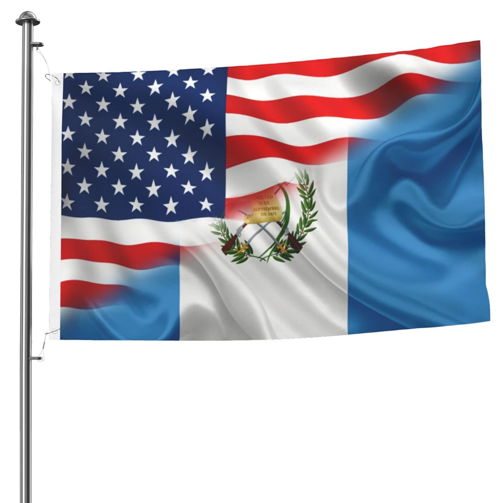 Amazon.com : Half American Half Guatemala Flag Flag 5x8 Outdoor