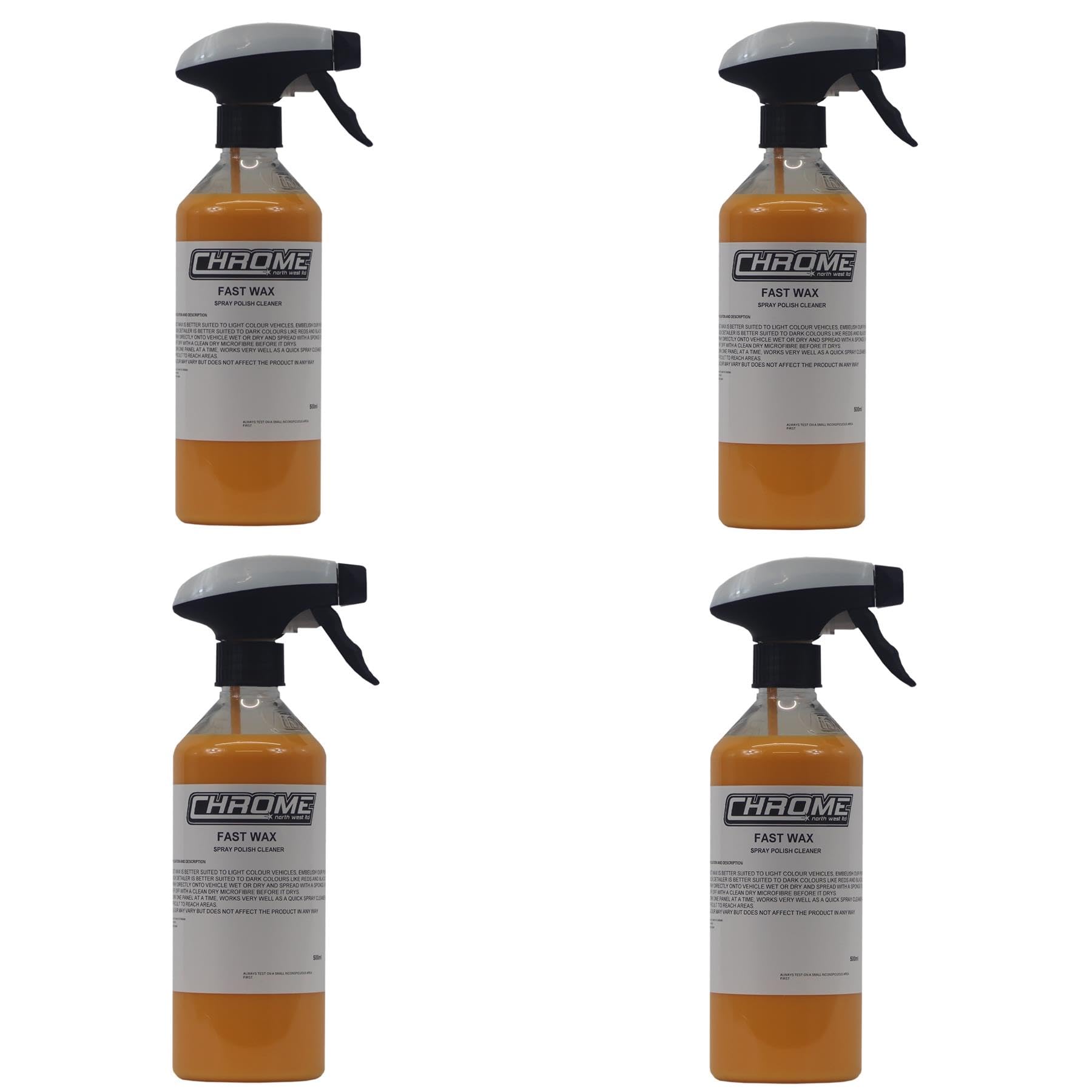 THE URBAN COMPANYCHROME (NW) FASTWAX-500 4 BOTTLES