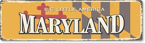 Miniatura 26 de SmartSign Letrero de metal vintage de 4 x 14 pulgadas "Welcome To New Jersey State", aluminio a prueba de óxido de 40 mil con recubrimiento New