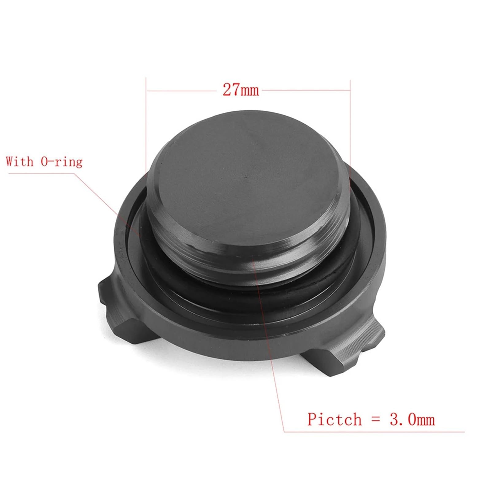 Compatible Con Yamaha FAZER FZ6 FZ6R FZ-1 FZ8 FZ-6 FZ 750 1000, Tapa De Llenado De Aceite De Motor De Motocicleta, Tapón De Filtro De Aceite, Accesorios.(Red-Fazer)