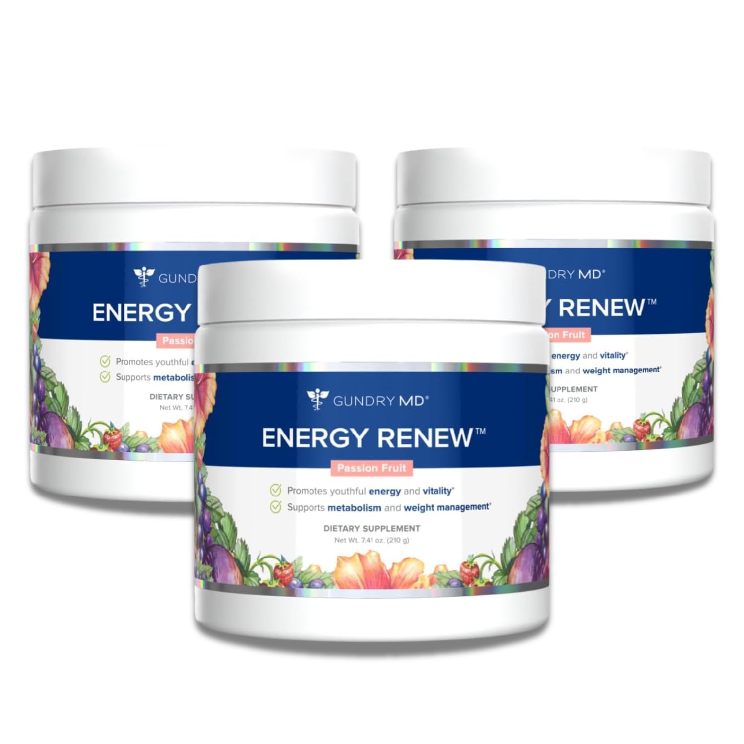 Gundry MD Energy Renew Muscle Recovery and Cardiovascular Health Support Supplement (3)
