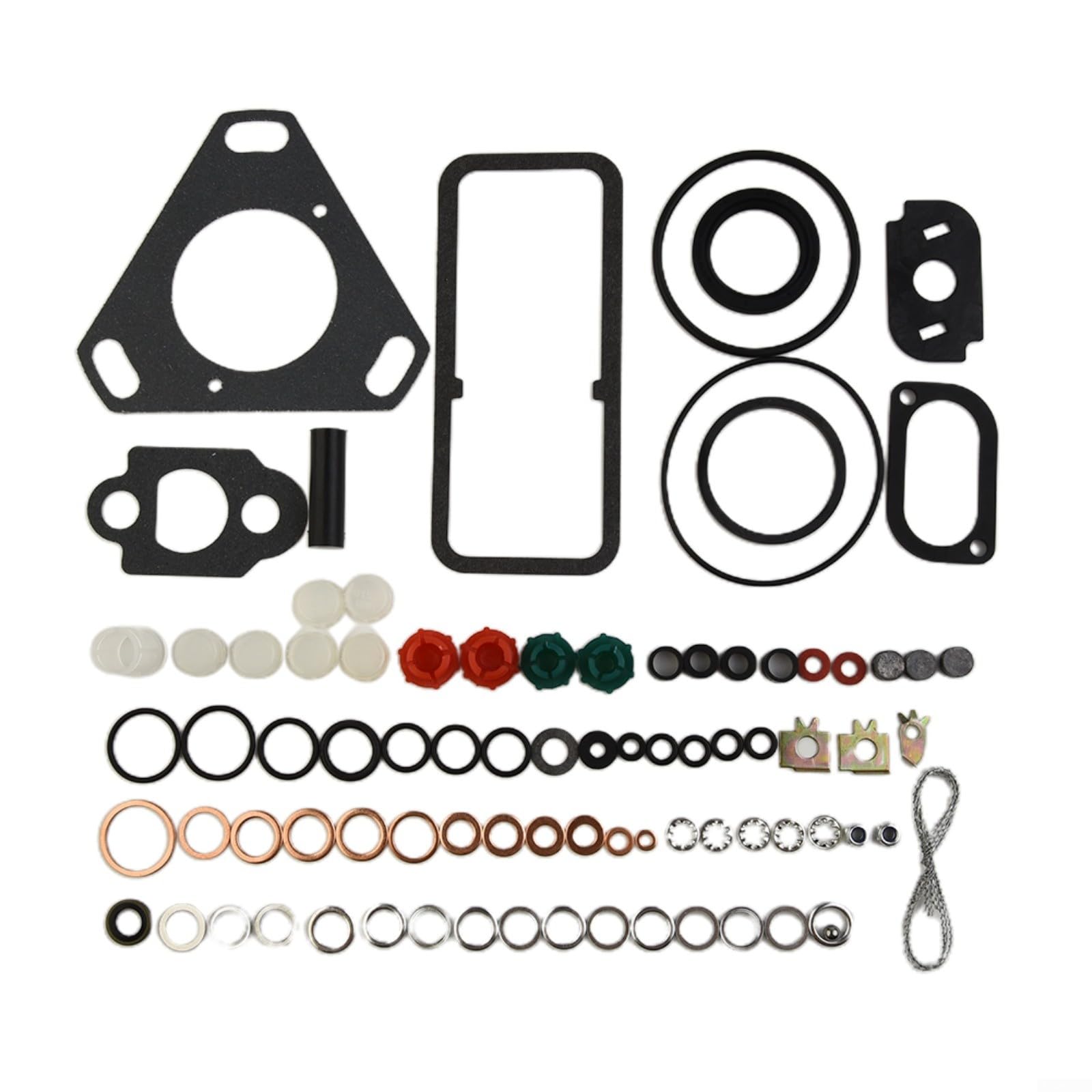 CWOQOCW 7135-110 Injection Pump Repair Gaskets Seals for F o-rd Ma s-sey F er-guson CAV DPA Injection Engine, Injection Pump Throttle Body Gasket Repair Kit