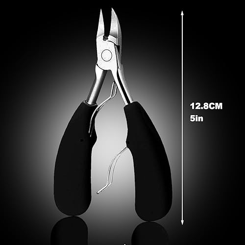 Miniatura 2 de Kit de herramientas para uñas encarnadas (10 unidades), herramienta de pie de tratamiento de uñas premium, utilizada para uñas gruesas y uñas