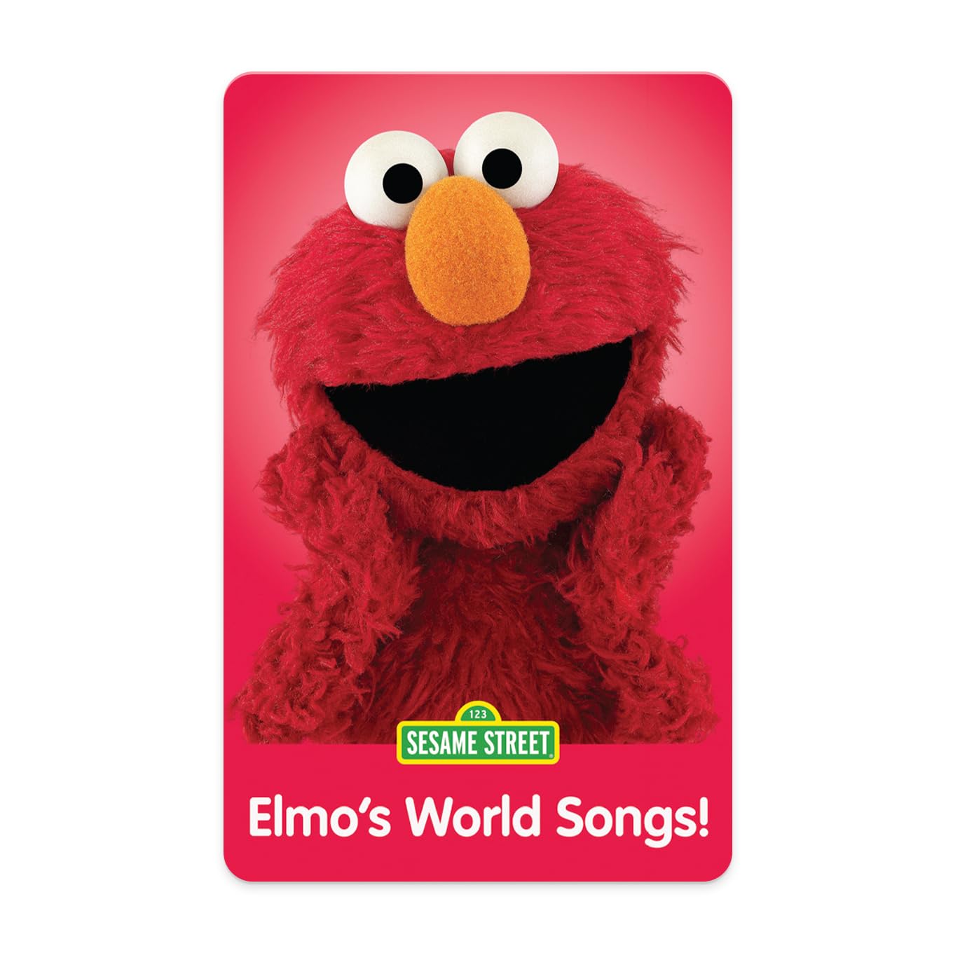 YOTO Sesame Street: Elmo's World Songs! - Kids Musical Card for Use with Player & Mini All-in-1 Audio Device, Screen-Free Listening with Singalong Music for Playtime Parties & Travel, Ages 3+