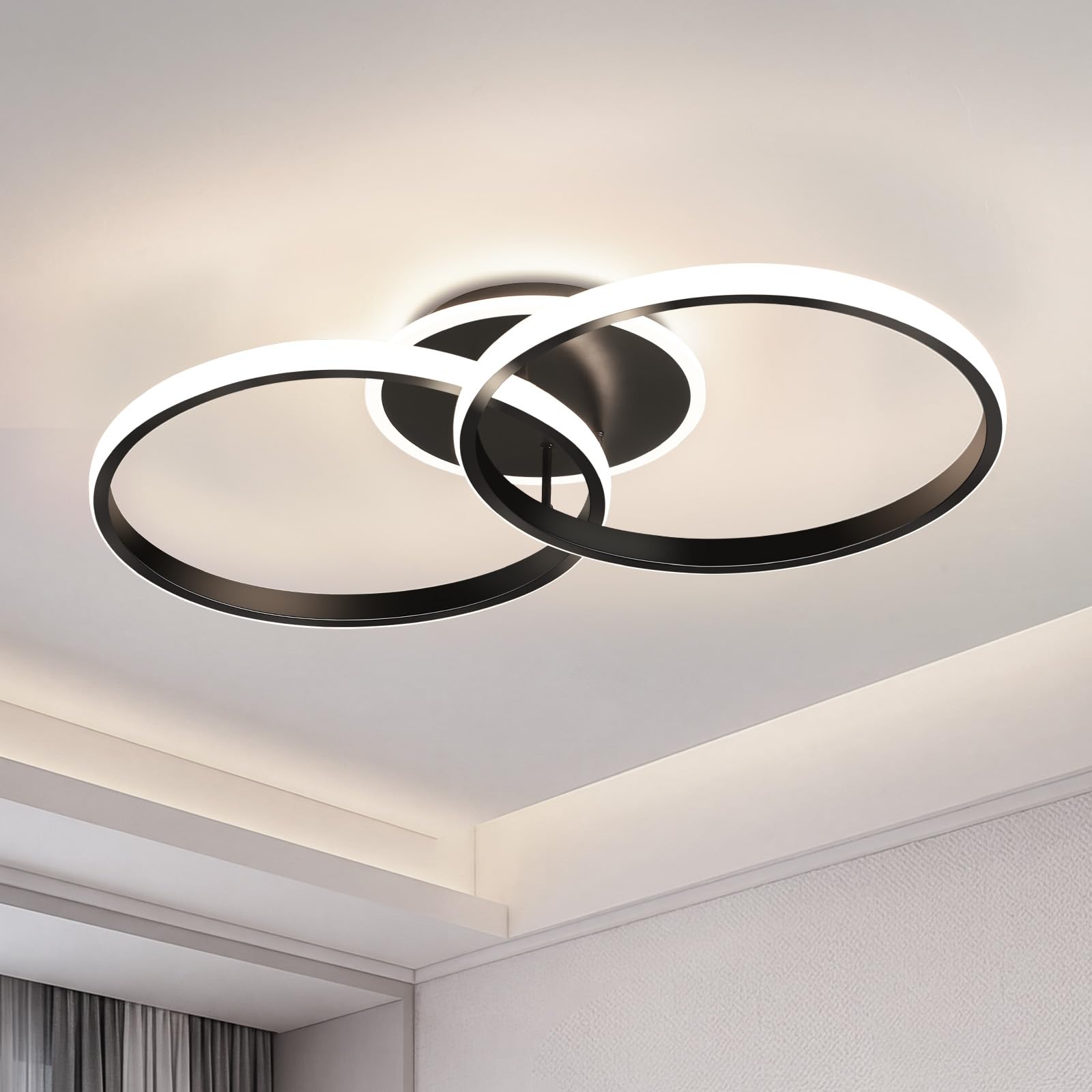 ALLOMN Modern LED Ceiling Light 36W with 3 Colour Temperatures