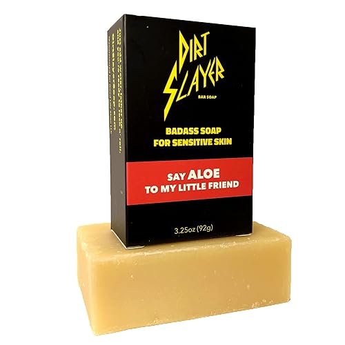Dirt Slayer Jabón en barra totalmente natural (dile aloe a mi pequeño amigo) Dirt Slayer Jabón en barra totalmente natural (dile aloe a mi pequeño amigo)