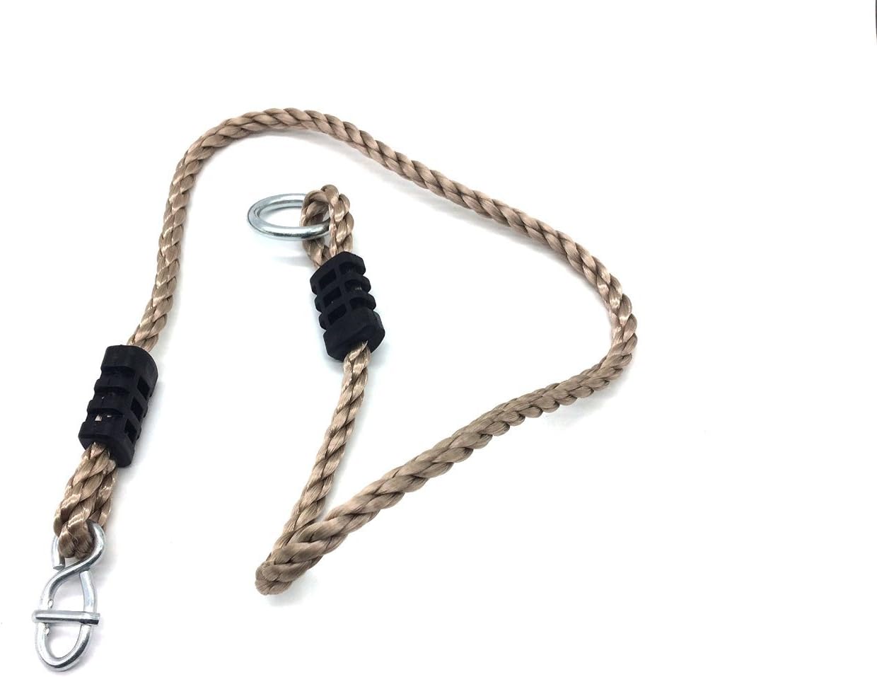 Tree Swing, Hammock Hangings Safer Nylon Rope, Tree Swing Hanging Strap Kit(Holds Up to 650 Lbs.) -Pack of 2（Adjustable）