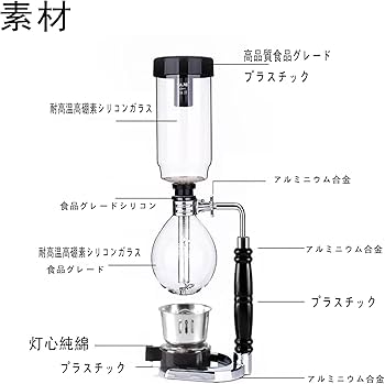 サイフォン ビームヒーター 美品 サイフォンコーヒー用ビームヒーターBMBH-350Nを使ってみた