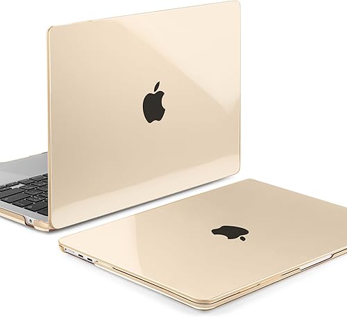 Miniatura 3 de MEEgoodo Funda transparente para MacBook Air de 15 pulgadas lanzada en 2023 A2941 con chip M2, funda rígida para laptop con cubierta para teclado y