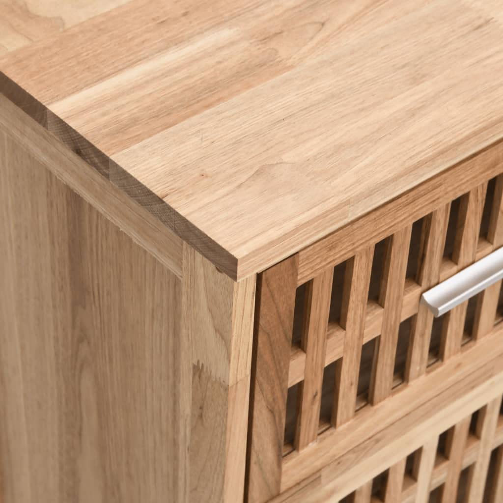 Armoires et rangement Meuble de salle de bain en bois massif 42 x 29 x 82 cm