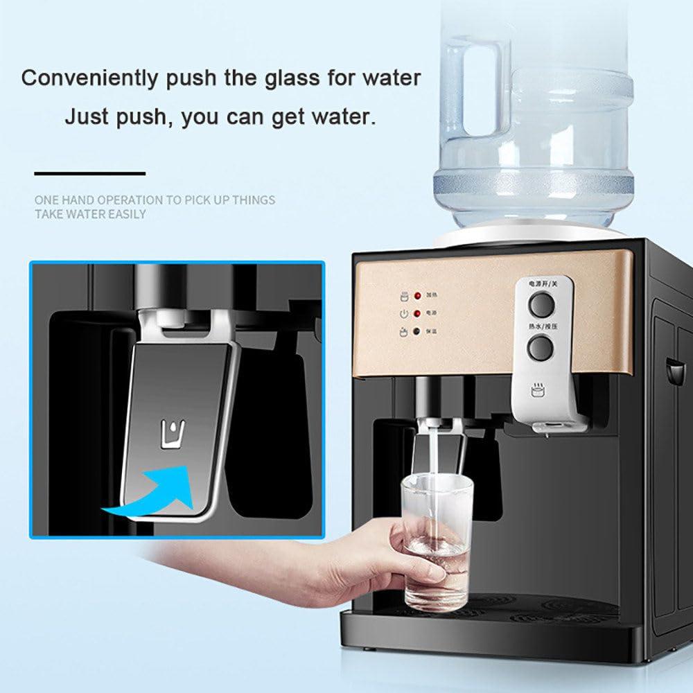 Dispensador De Agua Fría Y Caliente Eléctrico - Perfecto Para El Hogar, Oficinas Y Salas De Reuniones - Dispensador De Agua Embotellada Eléctrico De Escritorio