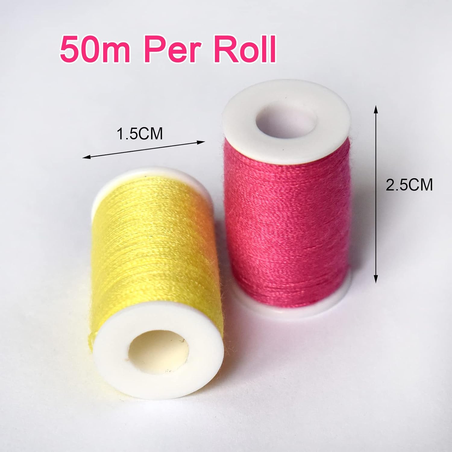 Sewing kit 42 Color Set of Handy Polyester Thread，50 m Each