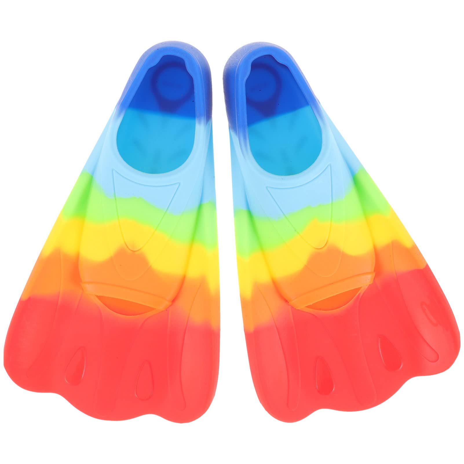 BESPORTBLE Pieds D'entraînement à La Plongée Piscine Accessoires De Natation Flipper Jouets Garçons Lacer Mains Doublure Queues Enfant Maillots De Bain Colorful Gel De Silice