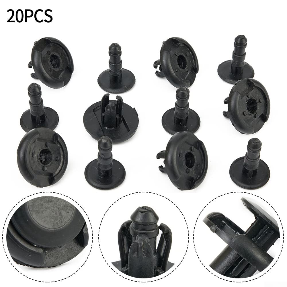 Fixation Universelle Voiture 100 Clips Et Rivets Plastique Pour Voiture - Kit Universel 6 Tailles Pour Pare-chocs, Portes Et Ailes Kit Fixation Automobile