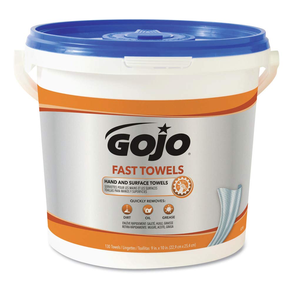 Amazon.com: GOJO Industries 6298-04 Fast Towels 6.93 in. x 7.93 in