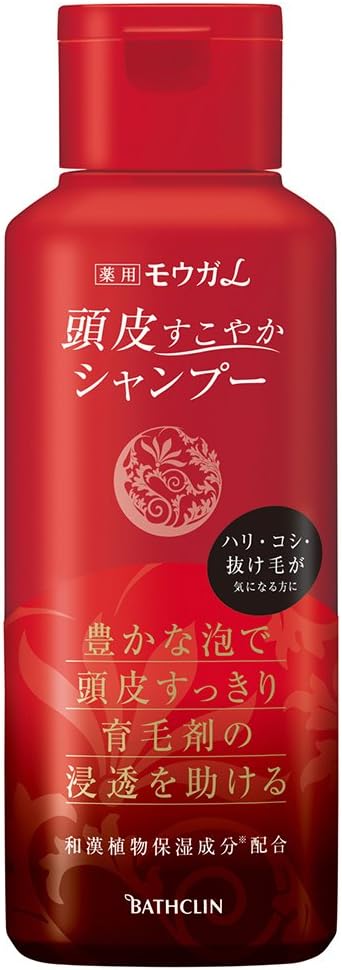 BATHCLIN Mouga L | Hair Regrowth Shampoo | Healthy Scalp Shampoo 240ml (Japan Import)