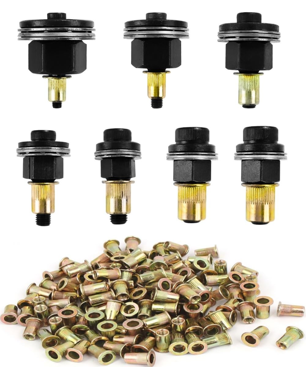 217pcs Rivet Nut Pliers Set For M3 M4 M5 M6 M8 M10 M12 Rivet - View #11