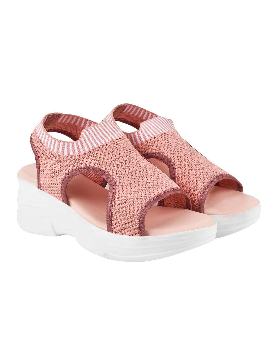 Shoetopia Trendy Flatforms Pink Sandals For Girls (B0CB8GPTVQ) Amazon Price History, Amazon Price Tracker