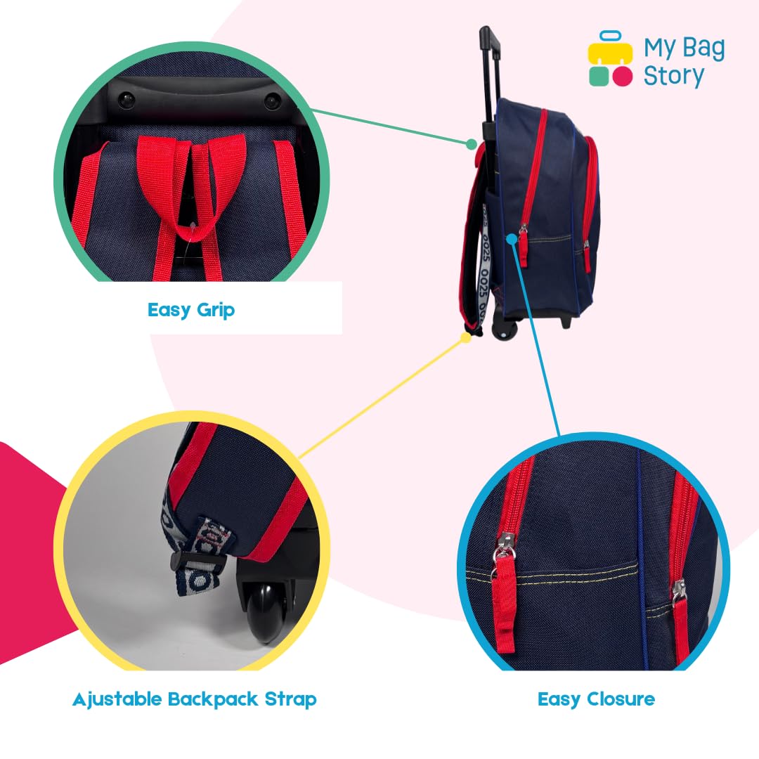 mybagstory | Sac Trolley Pokémon Pikachu | 1 Compartiment | Marine