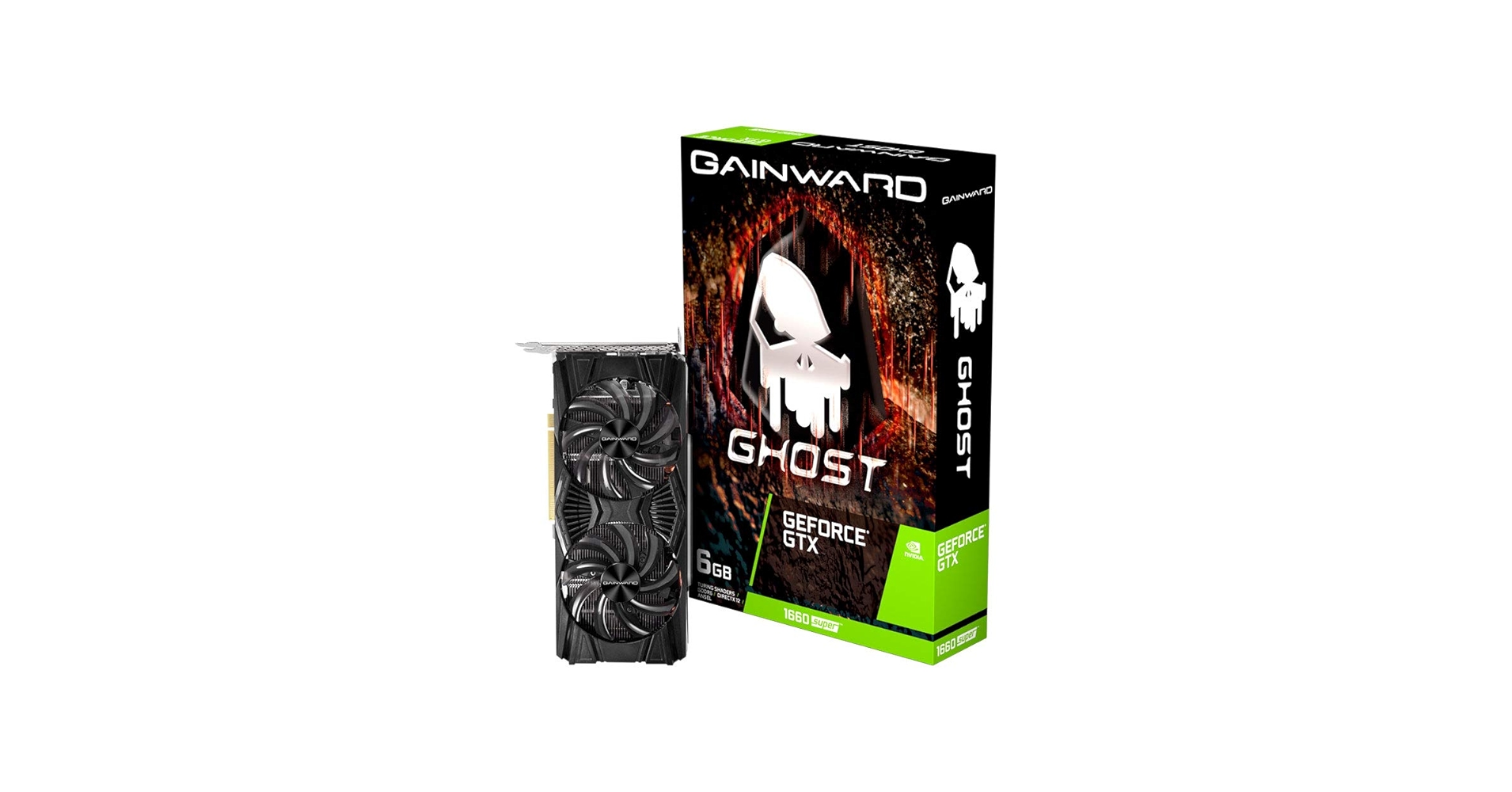グラフィックボード・グラボ・ビデオカード GAINWARD GeForce GTX 1660 SUPER GHOST V1 Amazon | GAINWARD GeForce GTX 1660 SUPER GHOST V1 6G