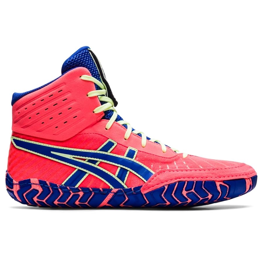 Pink Shoes Asics Aggressor Aggressor Wrestling Shoes Toddler