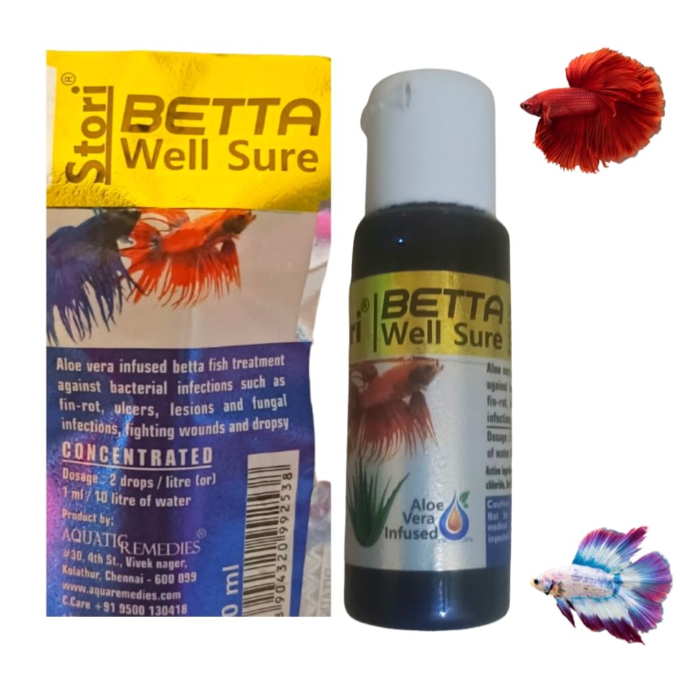 Jeffrey Betta Well Sure - Betta Fish Treatment for Bacterial Infections