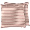 Primitivesbykathypillowstripe15x15redandwhite  Urban Country Home Decor Primitives by kathy pillow stripe 15 x 15 red and white  urban country home decor