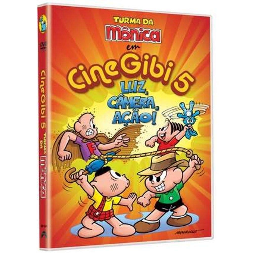 美少年 dvd 5セット Turma Da Mônica - Cine Gibi 5 - Luz, Câmera, Ação | Amazon.com.br