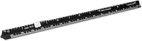 Vista 10 de Alumicolor Regla Métrica de Bolsillo para Arquitecto de Aluminio, 15CM, Negro