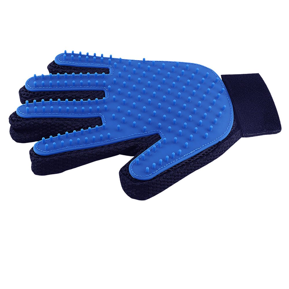 Pet Hair Remover Glove - Gentle Pet Grooming Glove Brush - Deshedding Glove - Massage Mitt with Enhanced Five Finger Design - Perfect for Dogs & Cats with Long & Short Fur -1 Pack (Left-Hand) (B0721SZVHJ) Amazon Price History, Amazon Price Tracker