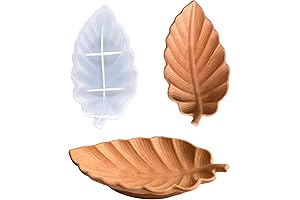 Novelty Wehous Resin Tray Molds Leaf Tray Molds