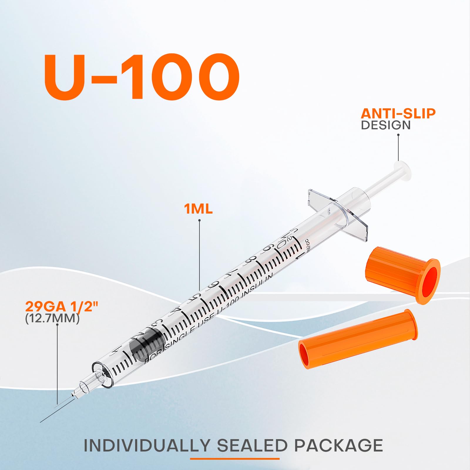 Medical Syringes & Needles - Bulk Pack of 100 -4 Medical Syringes & Needles - Bulk Pack of 100 -4
