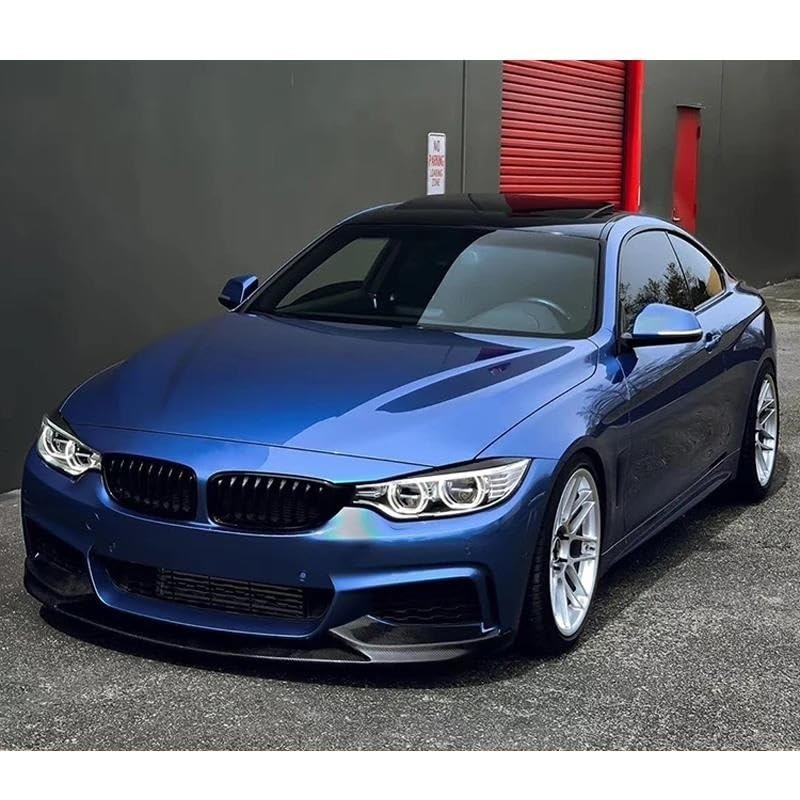 Paupières de phares BMW F80 F82 corriger le jeu esthétique du capot avec ce kit FRP - 2