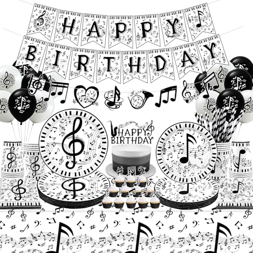 Kit déco anniversaire musique pour réussir votre buffet sans stress