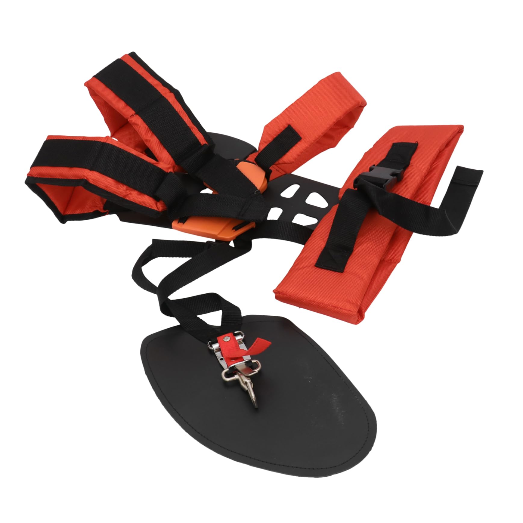 TOBBOMEY Lawn Mower Belt w Shape Harness Strap for Pruner Adjustable Trimmer Harness for Comfort