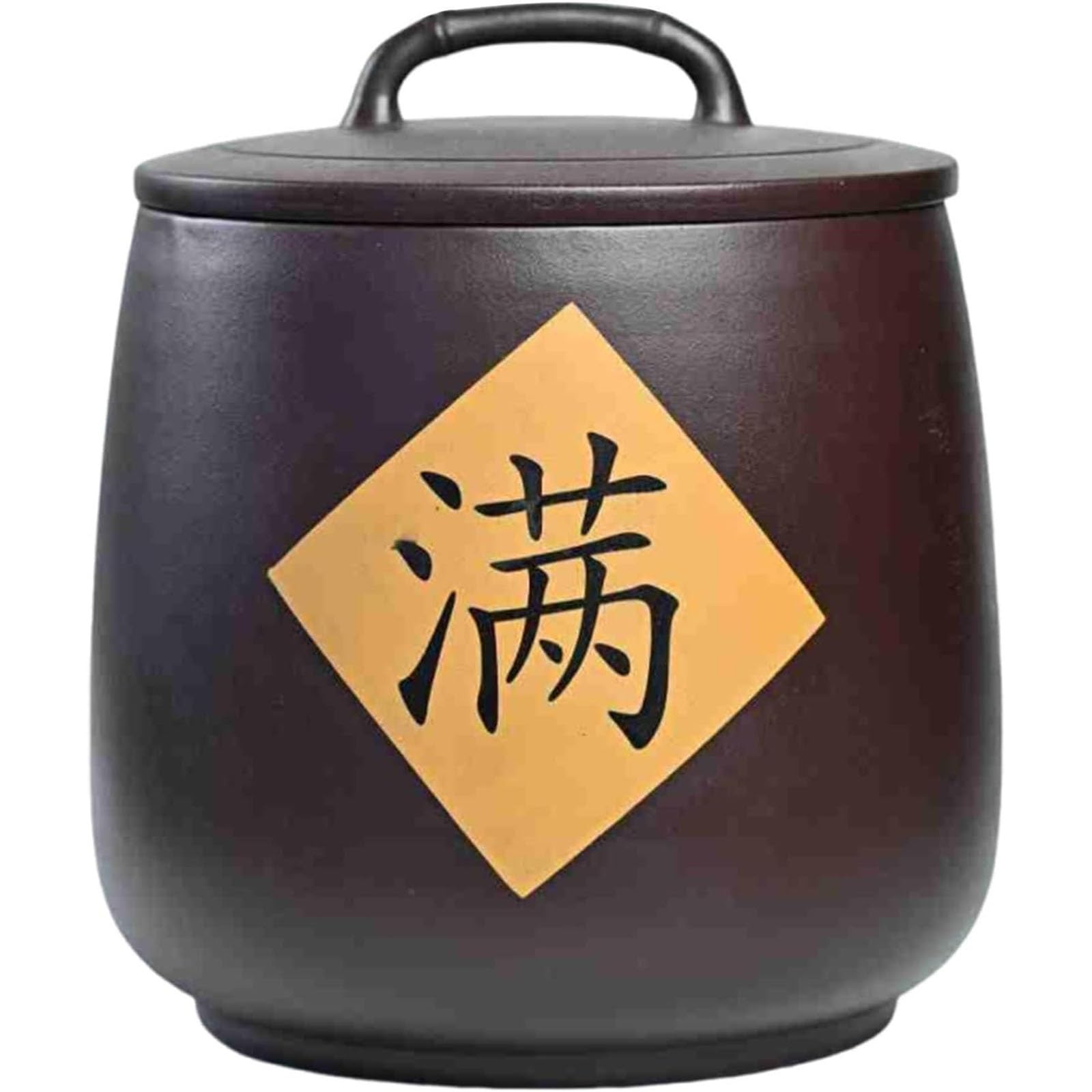 Keramik-Reisbehälter im traditionellen chinesischen Stil für Reis Mehl (B)