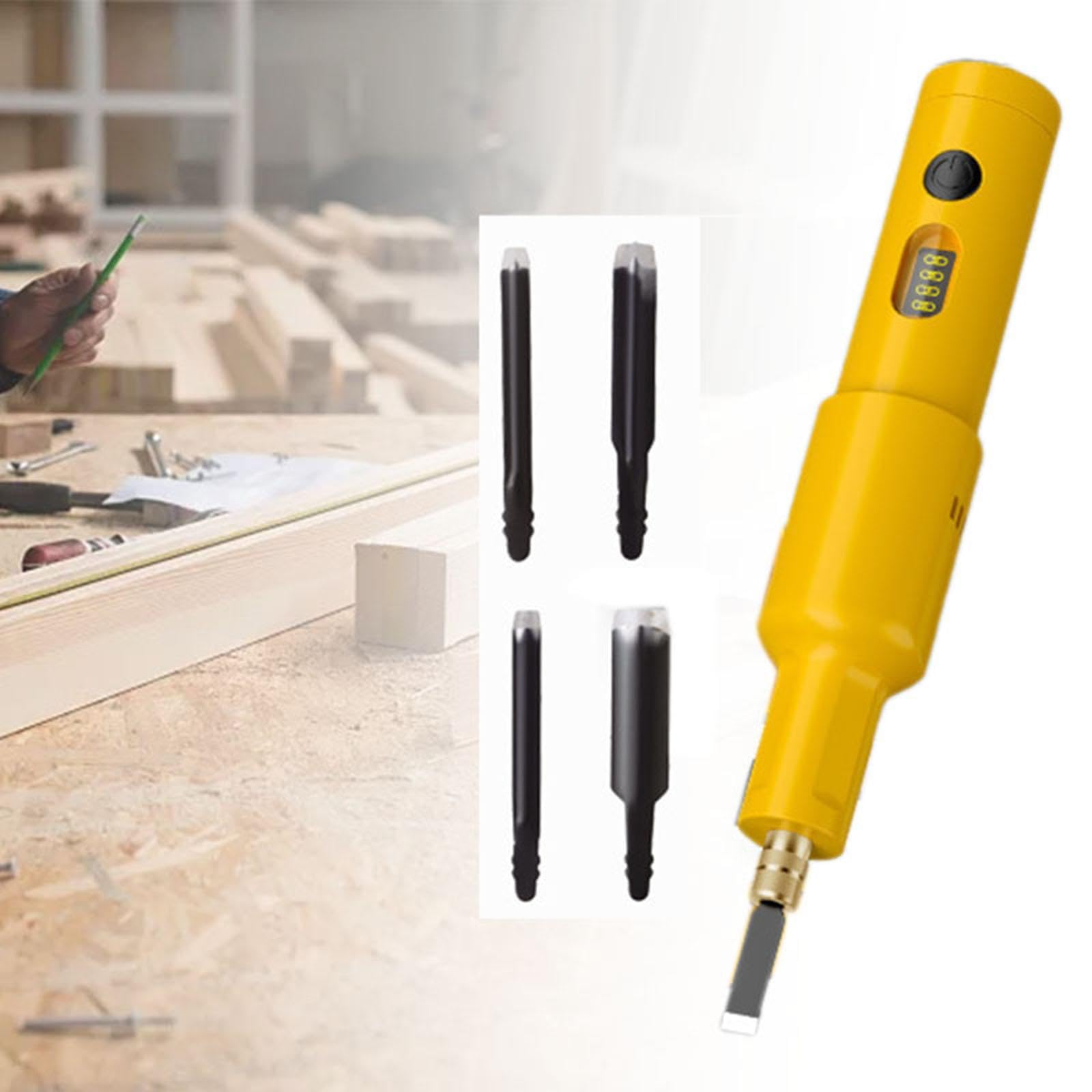 Zestaw narzędzi do dłut elektrycznych Elektryczna maszyna do rzeźbienia USB Hardwood Przenośne grawerowanie Wielofunkcyjne dłuta do rzeźbienia w drewnie