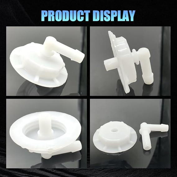 Coolant Reservoir Overflow Tank Cap, Radiator Coolant Cap, Expansion Tank Cap with Joint, Plastic Engine Coolant Expansion Reservoir Cap Replacement for Honda Accord Civic Pilot #19106-RNA-A48