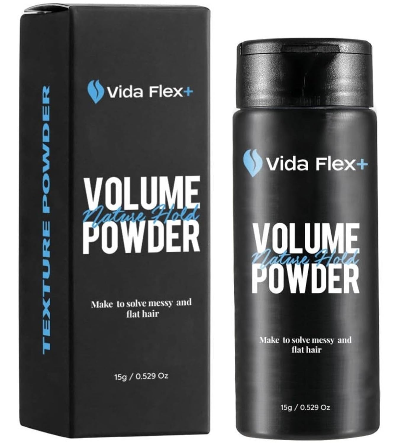 Hair Styling Powder - Volumizing Texturizing Mattifying for Natural Matte Look - For Men - 15g