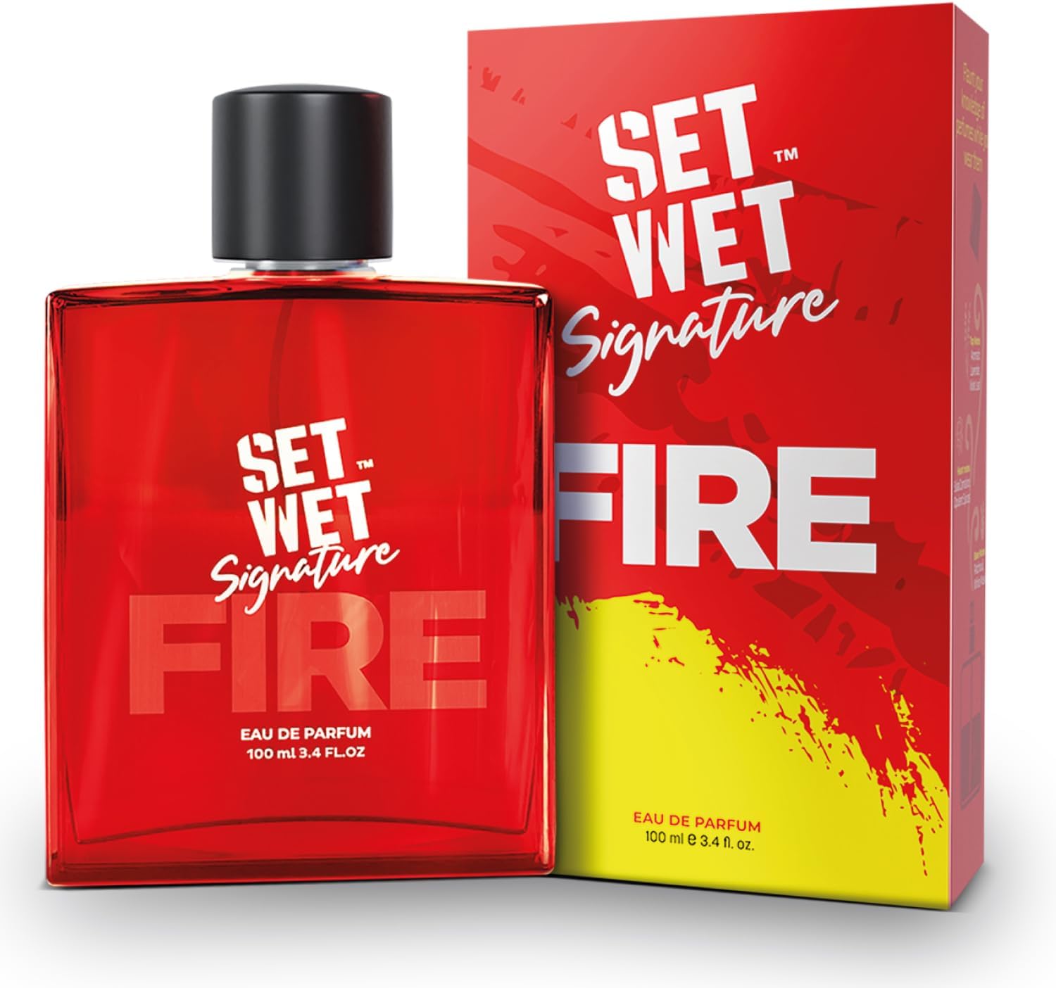 Fire Perfume for Men, 100ml|Woody Long Lasting Perfume for Men|Gift for Men|Best Date Night Fragrance