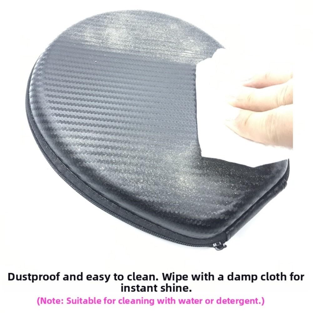 Custodia rigida per cuffie con archetto da collo in EVA, borsa impermeabile antiurto MDR-EX750BT/serie U/HBS, nera