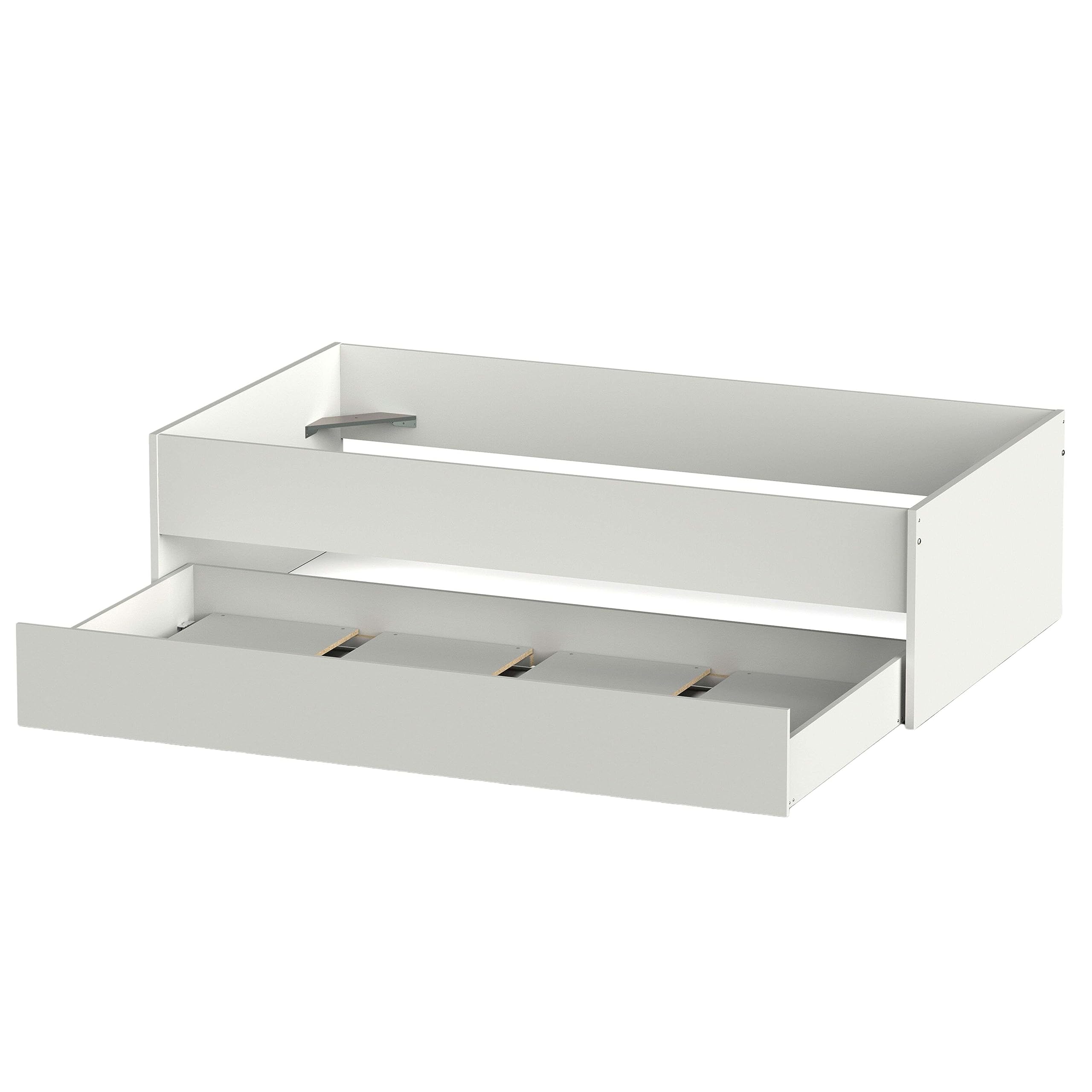 Miroytengo Cama Nido 105x190 cm, Cama Nido Grande, Cama Doble Juvenil Doble Terai Blanco Mate